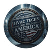 HVAC Techs That Build America Round Mouse Pad MP1019
