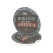 Roofers That Build America - Patriotic Auto Drink Holder -Soapstone Car Coaster - DCA0146