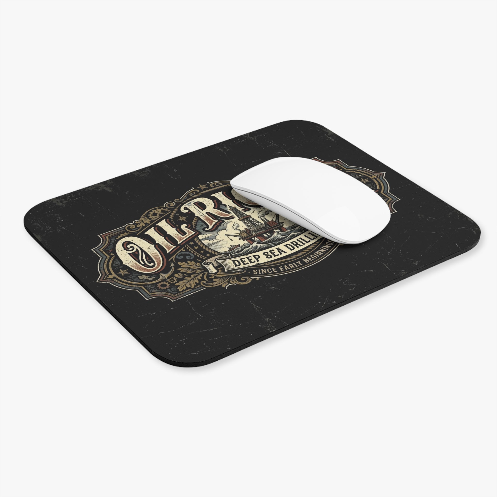 Oil Rigger Deep Sea Drilling Mouse Pad — DCA0317