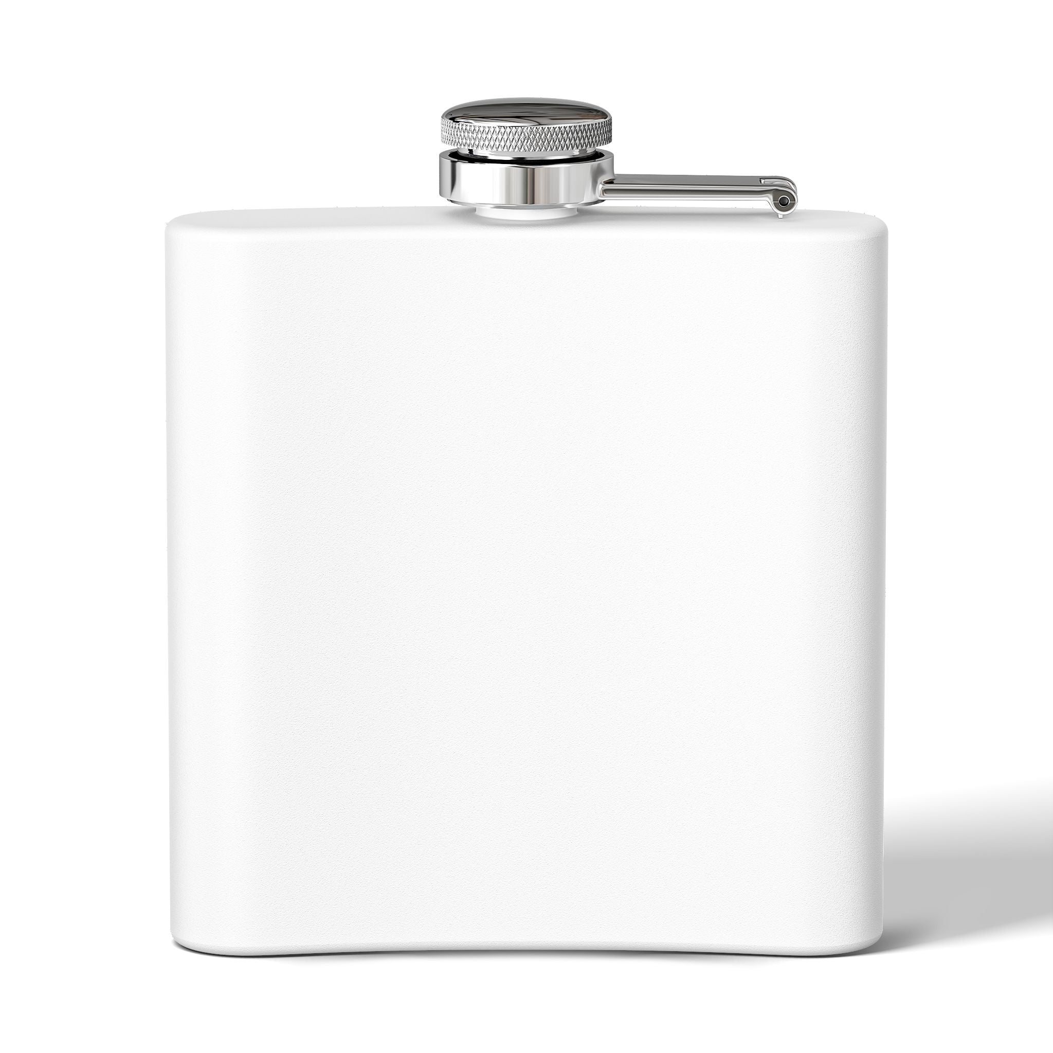 Ironworker Flask — 'Ironworker: Building America's Skyline' Stainless Steel 6oz Hip Flask - DCA0424