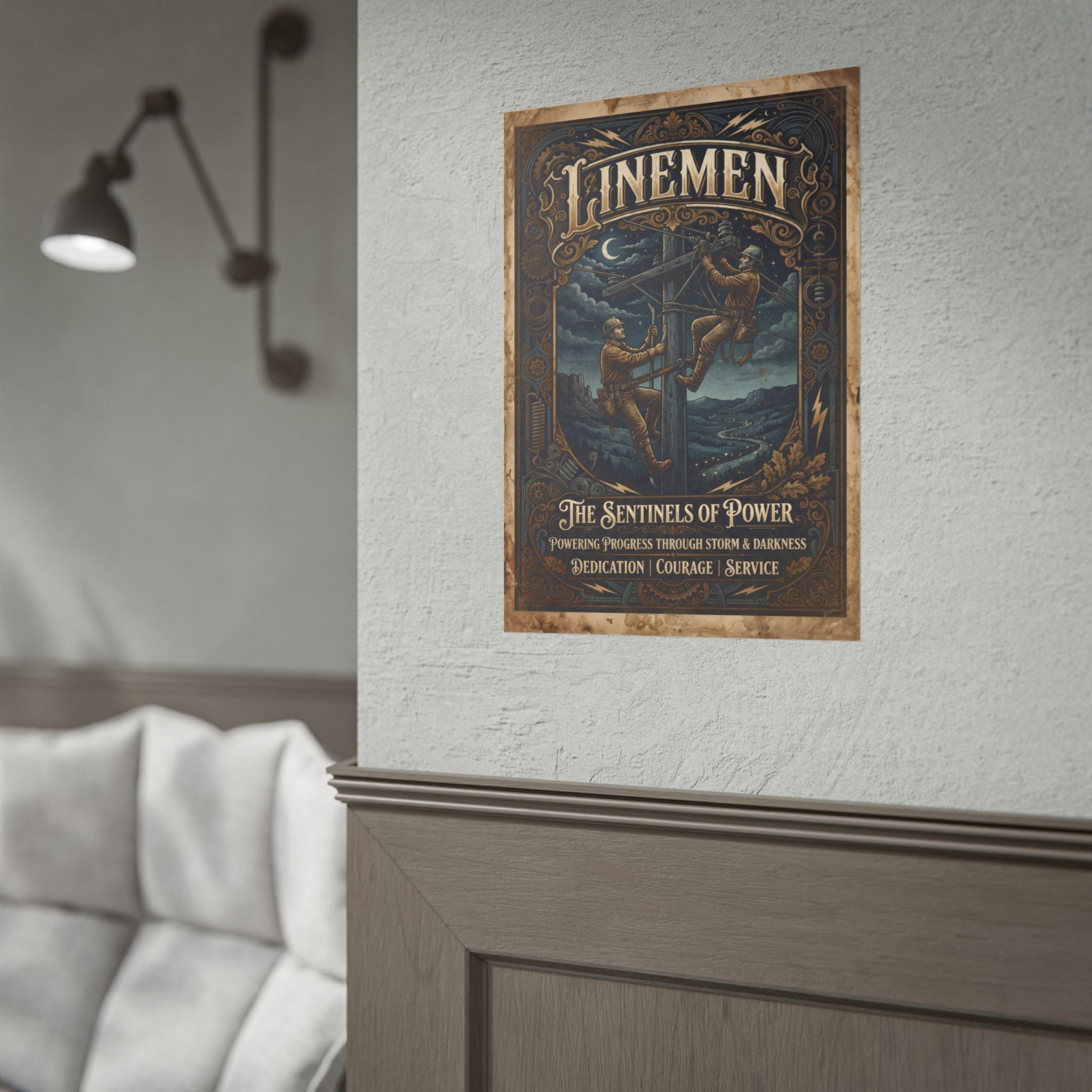 Lineman Poster — 