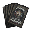 Carpenter Playing Cards — 'Master Craftsman' Vintage Poker Deck - DCA0353