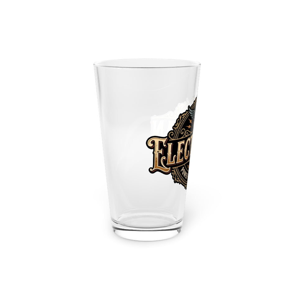 Electrician Vintage Crest Pint Glass – 16oz - DCA0261