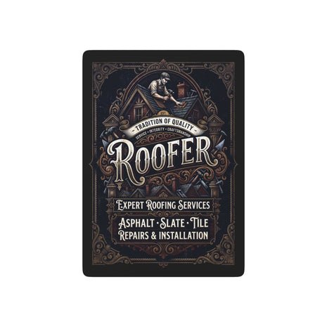 Roofer Poker Playing Cards — DCA0363