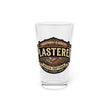 Plasterer Master Craftsman 16oz Pint Glass – Vintage Tradesman Beer Glass - DCA0155
