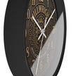 Millwright Vintage Industrial Wall Clock — Steampunk Workshop Decor - DCA0392
