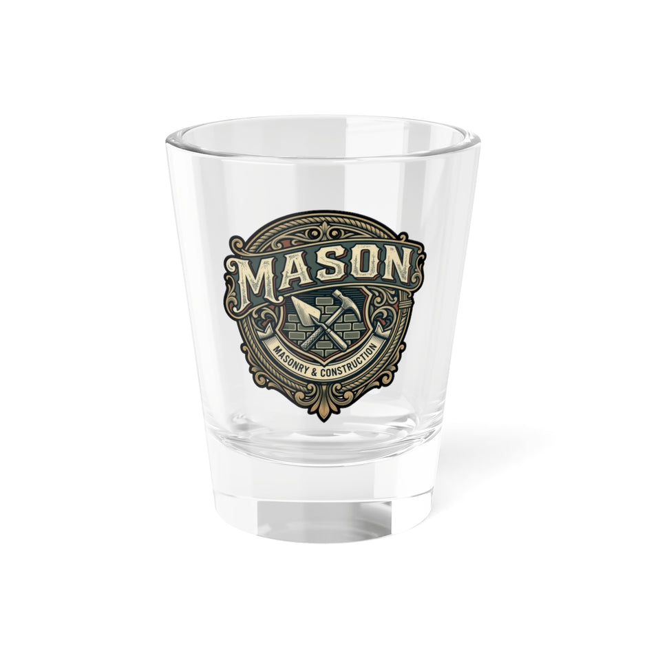 Mason Vintage Crest Shot Glass —  1.5oz - DCA0186