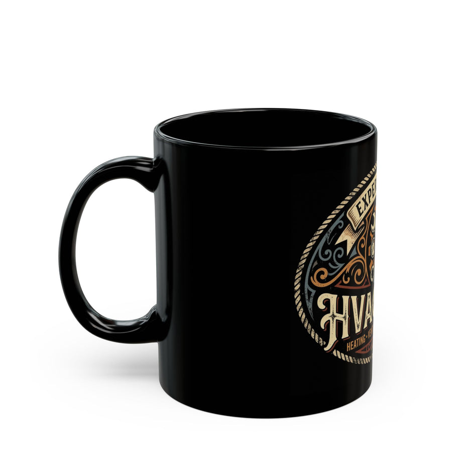 HVAC Tech Mug — Expert Service Heating & Air Conditioning Coffee Cup - DCA0278