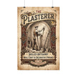 Plasterer Vintage Poster – Skilled Artisan Wall Art - DCA0378