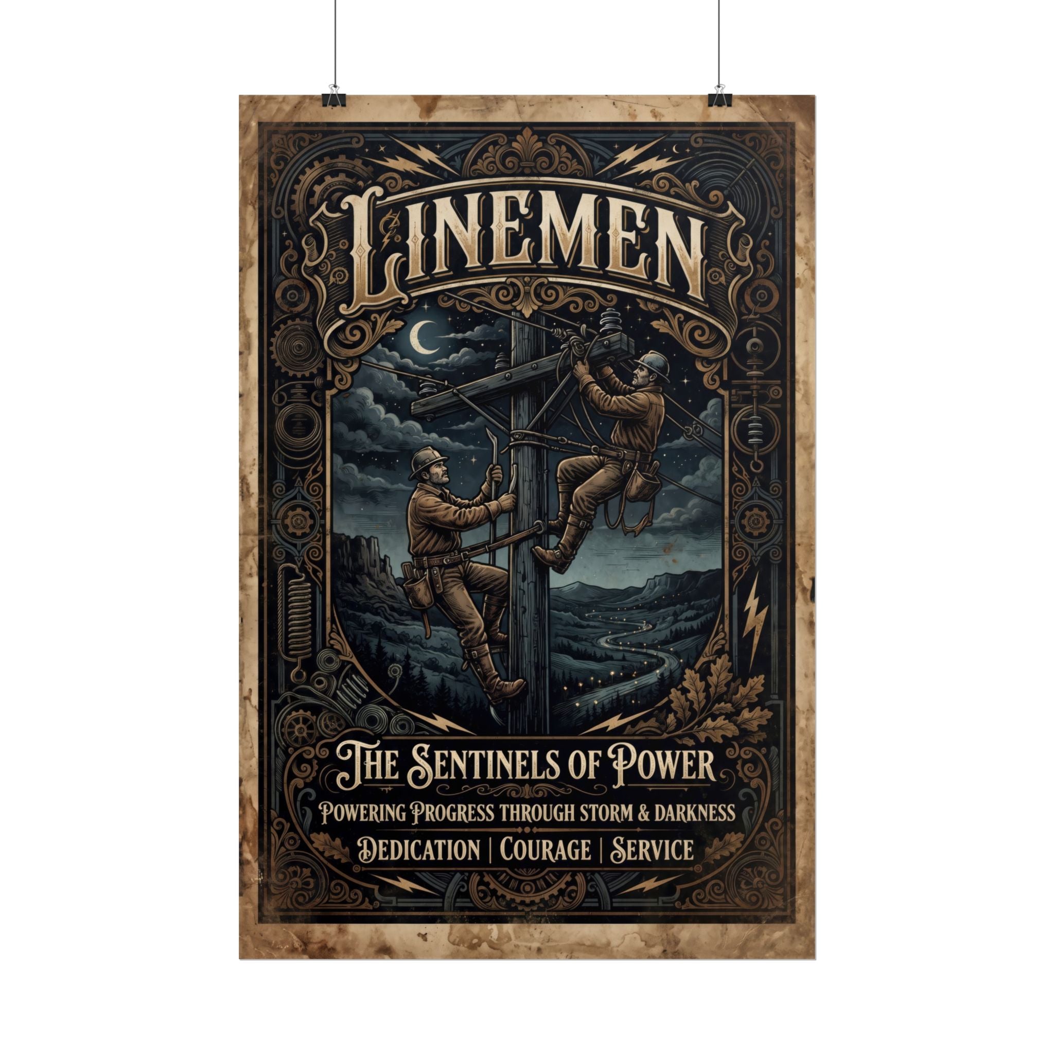 Lineman Poster — 