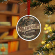 Millwright Christmas Metal Ornament — “Millwright Christmas: Crafted with Care” - DCA0454