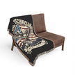 HVAC Technician Woven Blanket – American Tech Emblem Throw