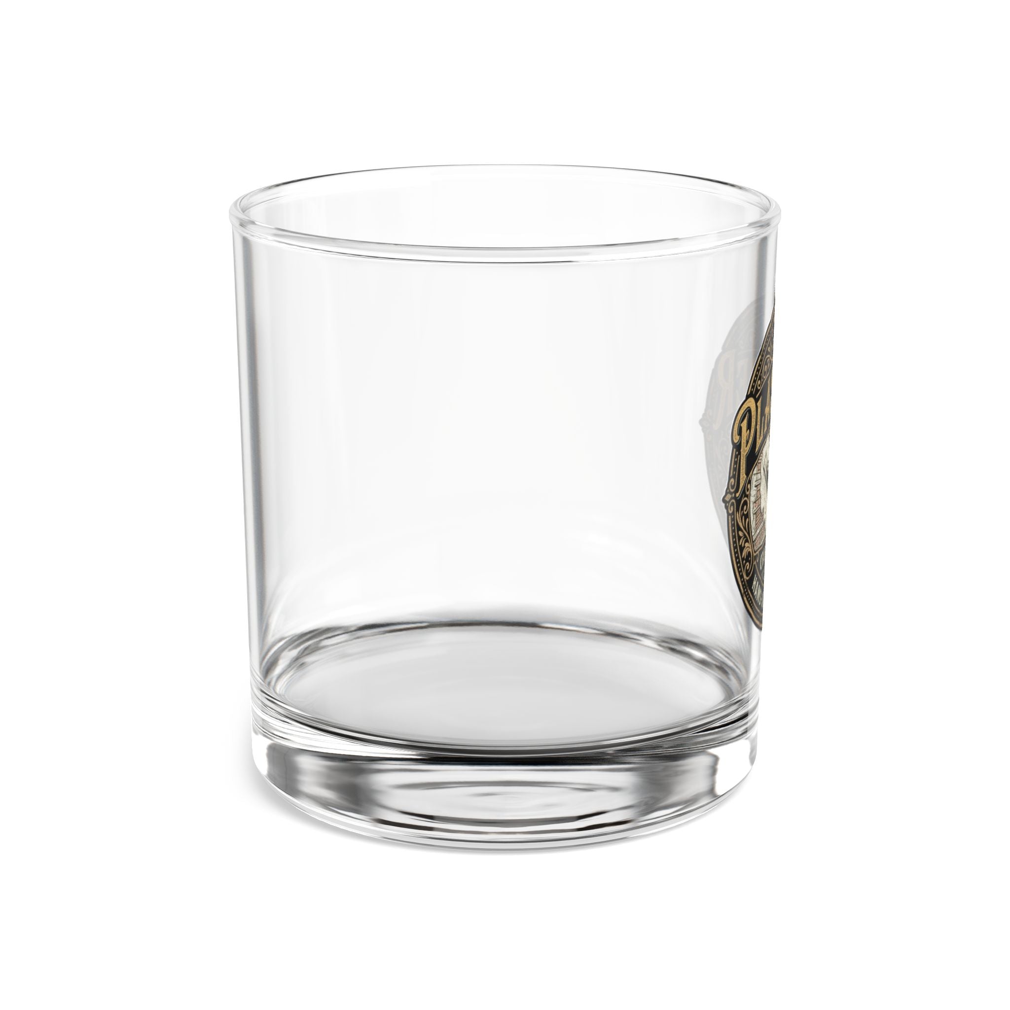 Plasterer Craft Logo 10oz Rocks Glass – Vintage Tradesman Whiskey Tumbler - Plasterer - DCA0207