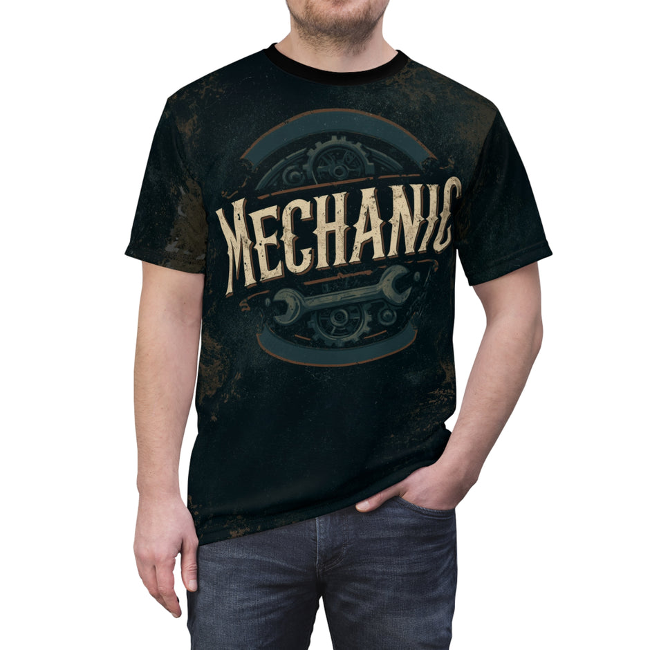 Mechanic - Grunge Men's Shirt - DCA0193