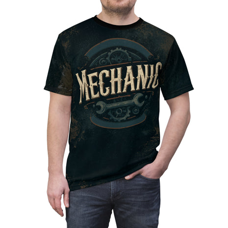 Mechanic - Grunge Men's Shirt - DCA0193