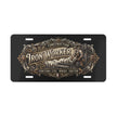Iron Worker Vanity Plate — Construction Structural Steel License Plate - DCA0321
