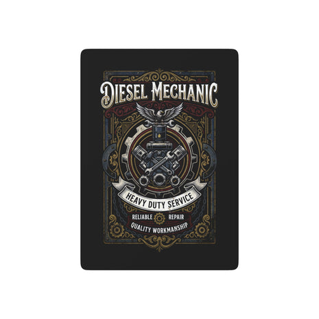 Diesel Mechanic Poker Playing Cards — DCA0366