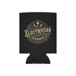 Electrician Can Cooler – Vintage Tradesman Logo Beverage Koozie - DCA0287