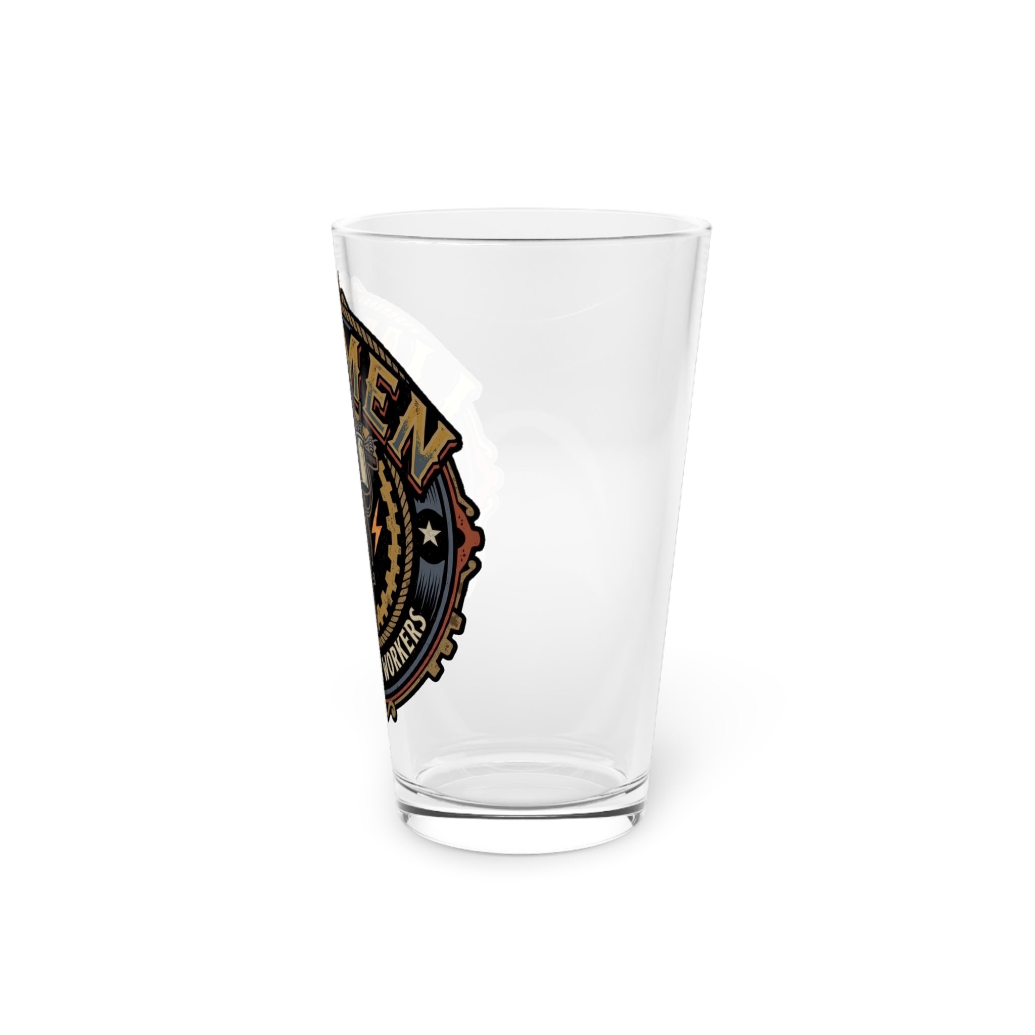 Linemen Utility Power Workers 16oz Pint Glass - DCA0149