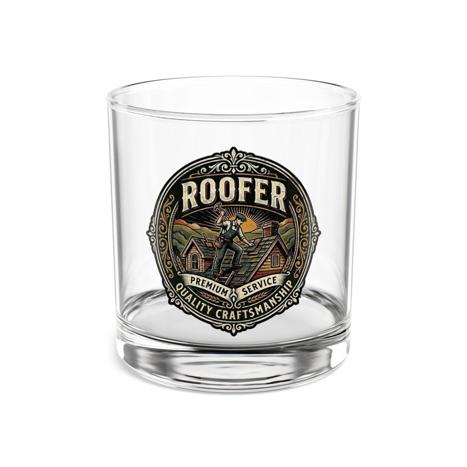 Roofer Whiskey Glass - 10oz Rocks Glass - DCA0316