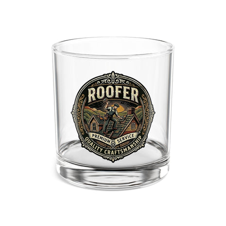 Roofer Whiskey Glass - 10oz Rocks Glass - DCA0316