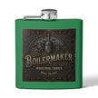 Boilermaker Flask: Industrial Trades, Built to Last' Stainless Steel 6oz - DCA0419
