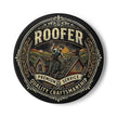 Roofer Coaster — Vintage Roofer Craftsman Ceramic Drink Coaster - Roofer - DCA0240