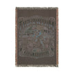 Millwright Woven Blanket — Vintage Emblem American Pride Throw