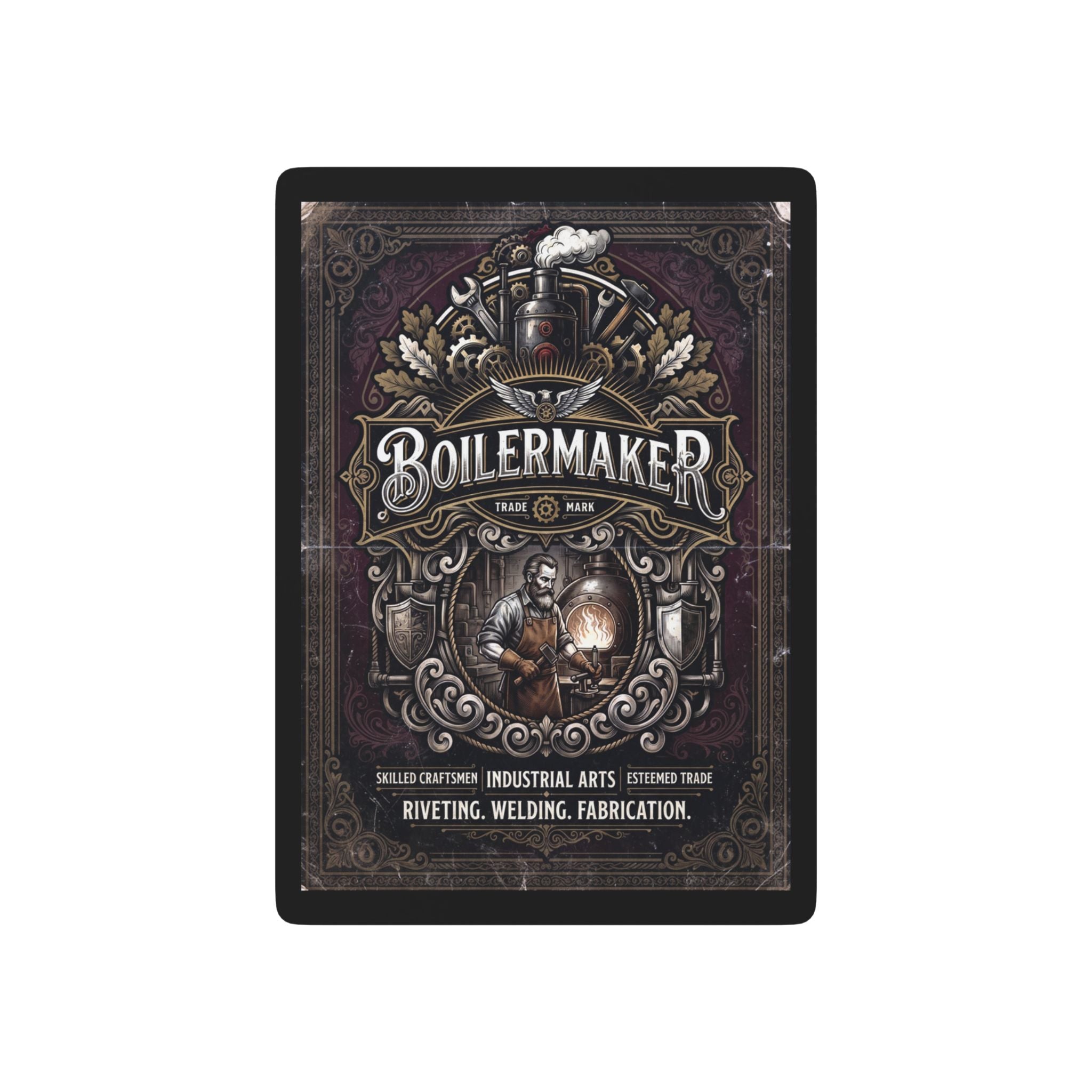 Boilermaker Vintage Industrial Poker Playing Cards — DCA0352