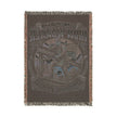 Iron Worker Woven Blanket – American Strong Patriotic Throw