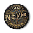 Garage Mechanic Ceramic Coaster — Vintage Repair & Service Design - DCA0234