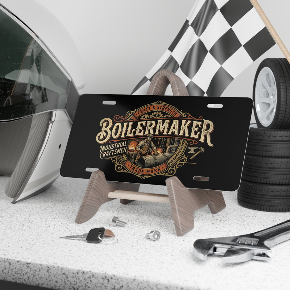 Boilermaker Vintage Industrial License Plate – DCA0139