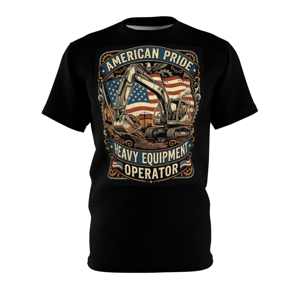 Heavy Equipment Operator - American Pride  - Men's Shirt - DCA0270