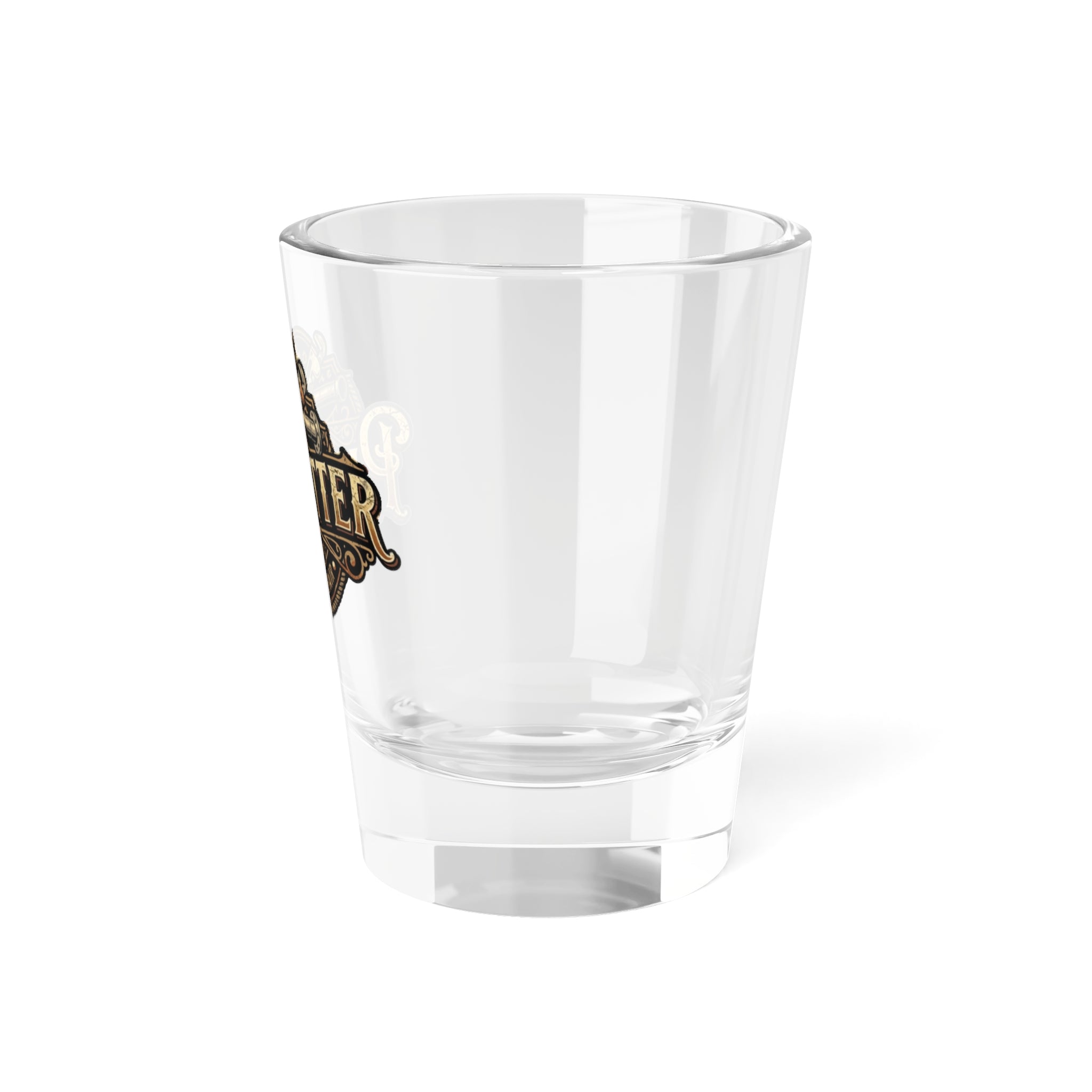 Pipefitter Shot Glass – 1.5oz Vintage Trade Logo Barware - Pipefitter - DCA0165