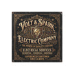 Electrician - Volt & Spark Electric Company Vintage Metal Sign — Retro Electrician Wall Art - DCA0430