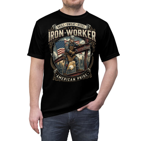 Iron Worker - American Pride  - Men's Shirt - DCA0269