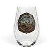 Heavy Equipment Operator Stemless Wine Glass — 11.75 oz