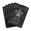 Oil Rigger Vintage Poker Deck — Retro Industrial Playing Cards - DCA0351