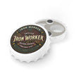 Iron Worker Bottle Opener — Skilled Structural Steel Craftsman Cap Opener - DCA0267
