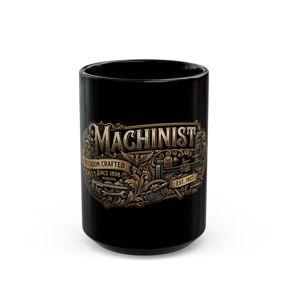 Machinist Vintage Industrial Mug — 'Machinist' Crafted Since 1898 Coffee Cup - DCA0417
