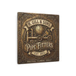 Pipefitters Metal Sign — H. Gill & Sons 1923 Industrial Wall Plaque - DCA0441