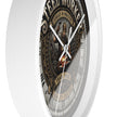 Steel Worker Wall Clock — Vintage Industrial Forge Clock - DCA0400