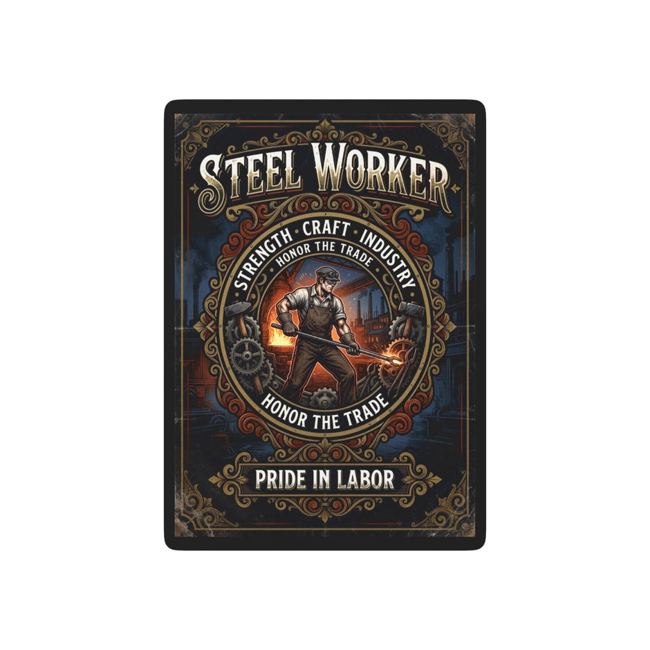 Steelworker Poker Playing Cards — DCA0364