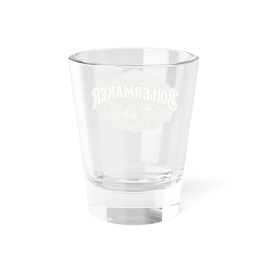 Boilermaker Shot Glass – Vintage Industrial Distiller Logo 1.5oz - DCA0160