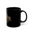 Pipefitter Service & Repair Black Coffee Mug — Vintage Tools Design (11oz/15oz)