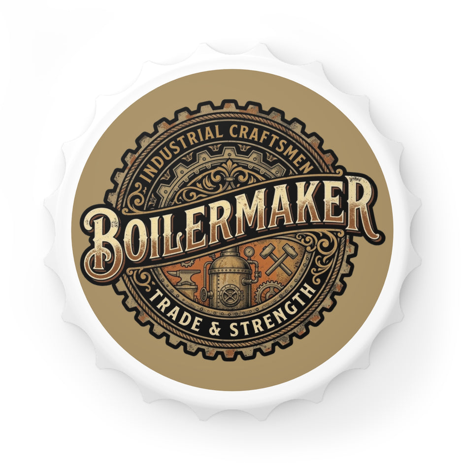 Boilermaker Bottle Opener – Industrial Craftsmen Vintage Cap Opener - DCA0173