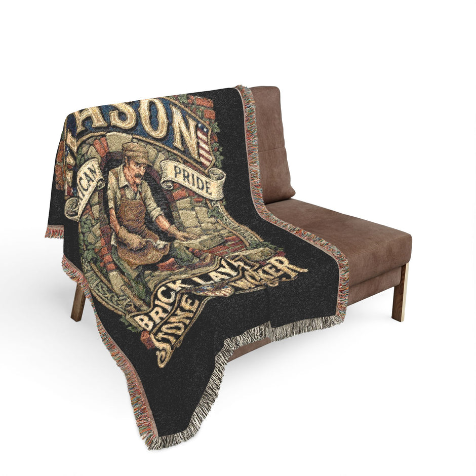 Mason Throw Blanket — Vintage Woven Blanket