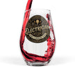 Electrician Vintage Emblem Stemless Wine Glass – 11.75 oz - DCA0336