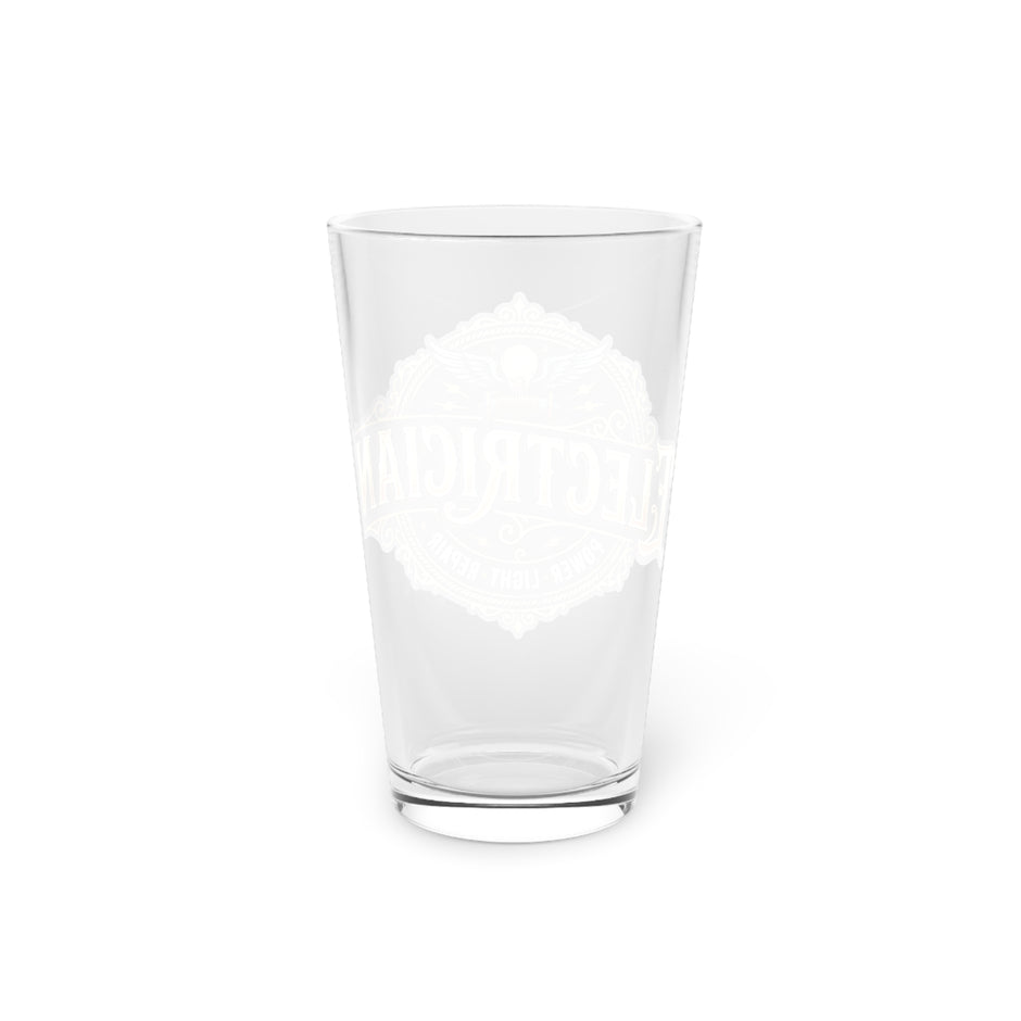 Electrician Vintage Crest Pint Glass – 16oz - DCA0261