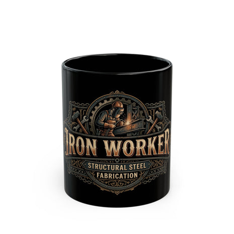 Iron Worker Mug — Structural Steel Fabrication Coffee Cup - DCA0277